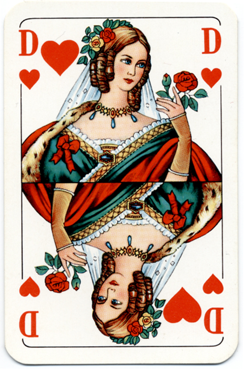 Dame Kartenspiel
